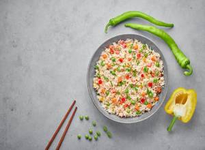 Veg Fried Rice (Serves 2)