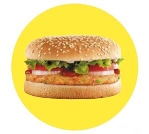 American Aloo Tikki Cheese Burger ( 2 Patty ) Offer Just for Today hurry up Grab your Burger