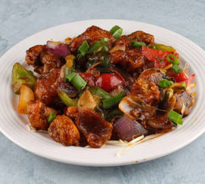 Mushroom Chilli