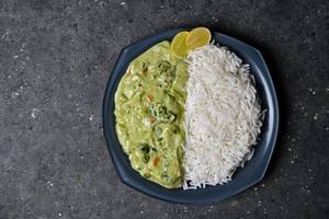 Green Thai Curry With Chicken & Rice