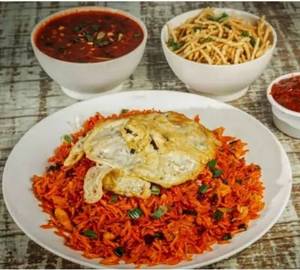 Chicken Triple Schezwan Fried Rice