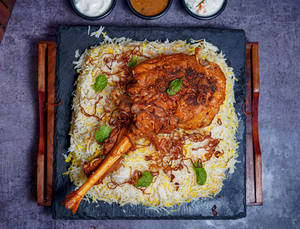 Mutton Raan Biryani