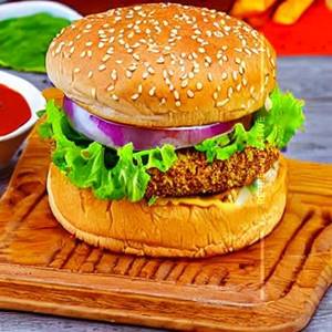 Indian Style Vegetable Burger