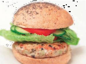 Tawa Paneer Burger (Mouth Melting Premium Paneer)
