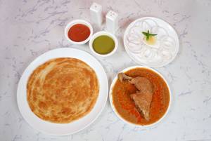 Chicken Chaap & Laccha Paratha Combo