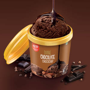 Divine Chocolate Chocochip Cup 100ml