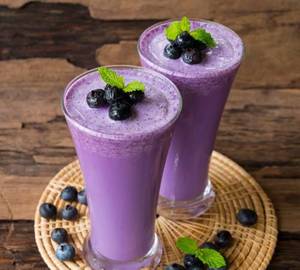Blackcurrant milkshake                                                                                                                                