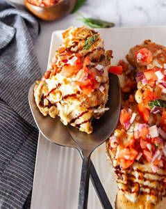 Bruschetta Piccante Pollo (Spicy Chicken) [5 Pcs]