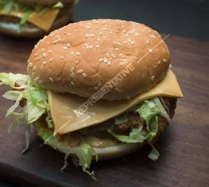 Regular cheese chicken burger