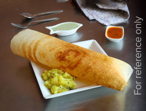 Onion Rava Masala Dosa