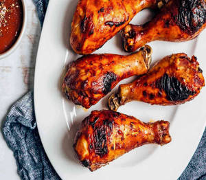 Barbecue Chicken Dumsticks [2 Pieces]