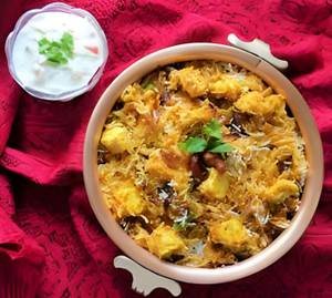 Paneer Dum Biryani