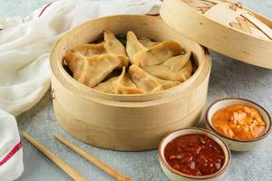 Whole Wheat Cottage Cheese & Bell Pepper Dimsums