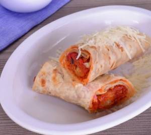 Double Anda Manchurian Cheese Roll