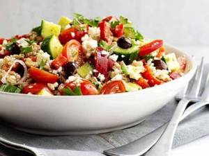 Greek Salad With Avocado