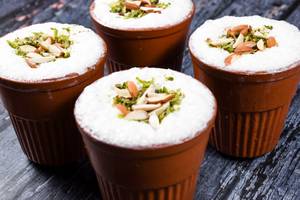 Kullad Lassi } Sweet