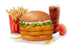 McChicken Double Patty Burger Combo