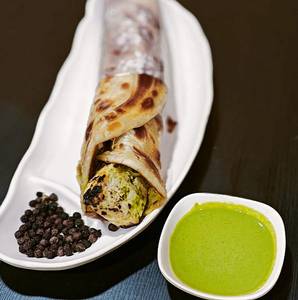 Paneer Kali Mirch Kebab Roll