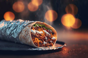 Makhani Chicken Kathi Roll