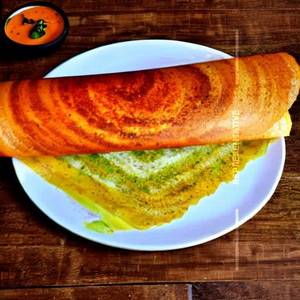 Rava Cheese Masala Dosa