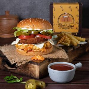 Chai Nagri's Loaded Burger