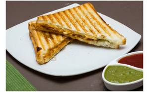 Corn Tandoori Pizza Sandwich