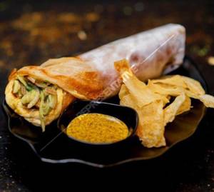 Double Egg Chicken Roll