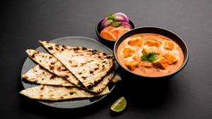 Paneer Butter Masala with Butter Naan