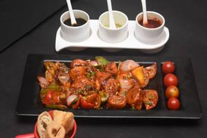 Chilli Garlic Soya Chaap