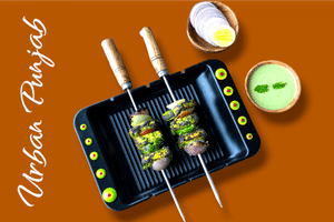 Hariyali Paneer Tikka (real Dairy Paneer)