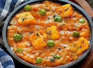 Mattar paneer