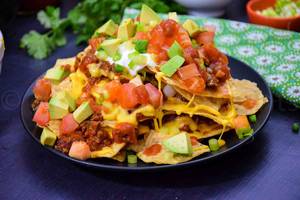 Fully loaded nachoes
