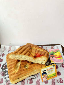 Toast With Butter & Preserves Focaccia