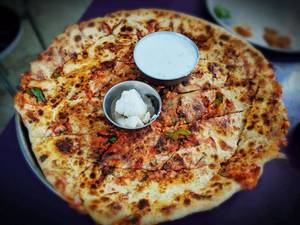 Aloo Gajar Pyaz Parantha