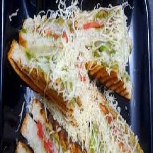 Cheese Chutney Grilled Sandwich