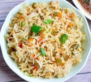 Jeera & pyaz fried rice