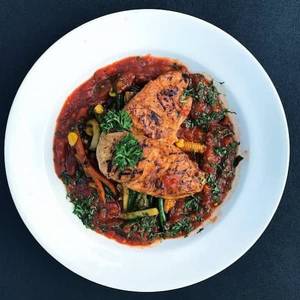 Half Pound Chicken & Sauteed Veggies