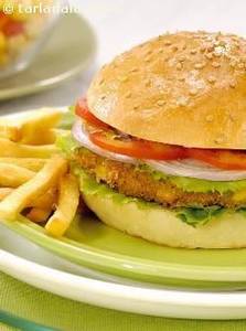 Paneer Corn Cheese Burger 