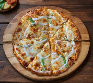 Veggie delight pizza