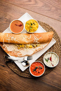 Cheese Masala Dosa