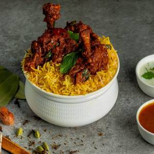 Chicken Lollipop Biryani