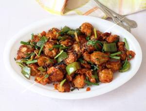 Mushroom Chilly Dry