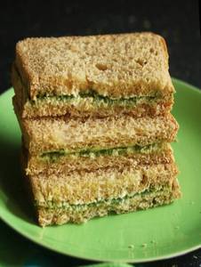 Amul  Butter Cheese Chutney Sandwich
