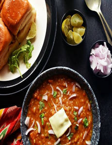 Cheese Pav Bhaji