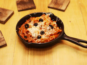 Schezwan Cheese Penne  Pasta