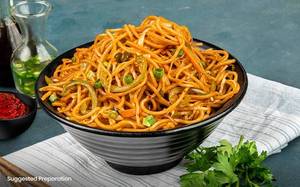 Veg schezwan noodles