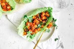 Lettuce Wrapped Paneer