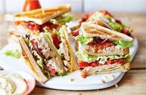 Chicken Club Cheese Sandwich