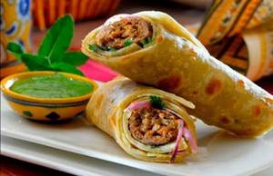 Chicken Seekh Kebab Roll