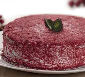 Red Velvet Ice Cream Cake - 525 Gms